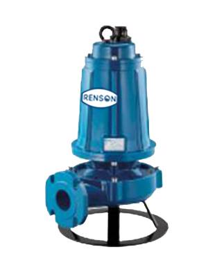 POMPE DE RELEVAGE TRI FONTE  ROUE VORTEX 4KW DN50 AC SOCLE