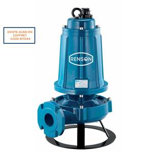 POMPE RELEVAGE TRI FONTE ROUE  VORTEX 5,5KW DN65 AC SOCLE