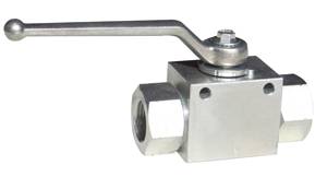 VANNE 2 VOIES 1/2'' A BOISSEAU INOX