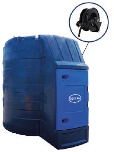 CUVE STOCKAGE ADBLUE 10000L 35L/MIN AVEC ENROULEUR 