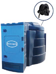 CUVE STOCKAGE ADBLUE 5000L 35L/MIN AVEC ENROULEUR 