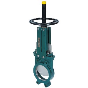 VANNE GUILLOTINE FONTE DN300 VOLANT TIGE MONTANTE/NITRILE