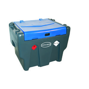 CUVE MOBILE ADR PLASTIQUE 430 L SEULE CAPOT BLEU ou ROUGE