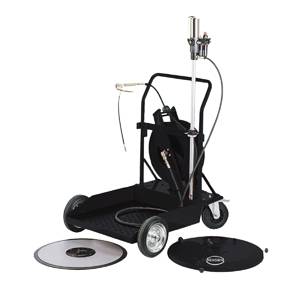 KIT GRAISSAGE MOBILE 180/220KG FLEXIBLE HP 15M+ENROULEUR