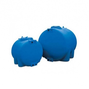 CUVE STOCKAGE HORIZONTALE BLEU EN PE 1500L