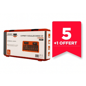 COFFRET 11 DOUILLES CHOCS 1/2 LONGUES INTENSIVES
