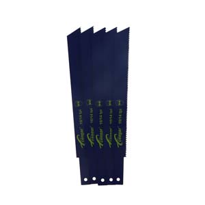 JEU DE 5 LAMES BLEUES 152x19MM - 10/14 TPI BI-METAL