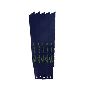 JEU DE 5 LAMES BLEUES 203x19MM - 10/14 TPI BI-METAL