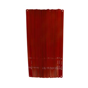 JEU DE 50 LAMES ROUGES 220X12mm - 18 TPI BI-METAL